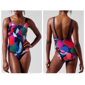 Athleta Hermosa One-Piece Swimsuit Size Large